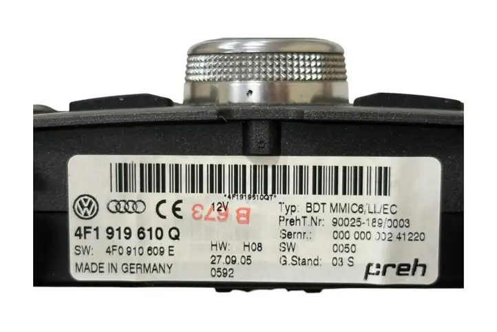 Audi A6 S6 C6 4F (2004 - 2008) 4F1919610Q Контроллер мультимедийной системы — фото 6