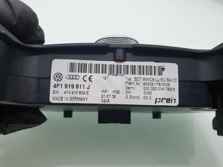 Audi A6 S6 C6 4F (2004 - 2008) 4F1919611J Контроллер мультимедийной системы — фото 4