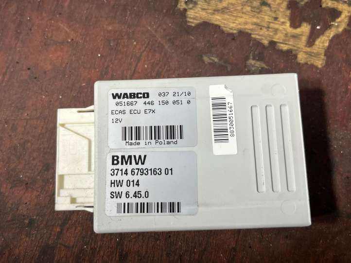 6793163 BMW X5 E70 Pakabos valdymo blokas