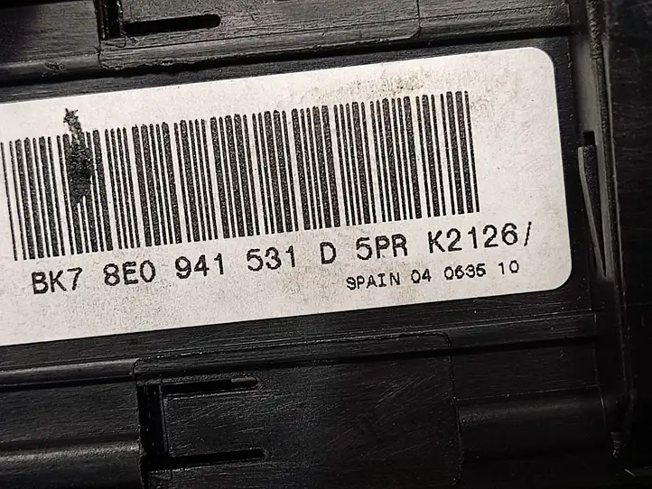 Audi A4 S4 B7 8E 8H (2004 - 2009) 8E0941531D Включатель фонарей — фото 2