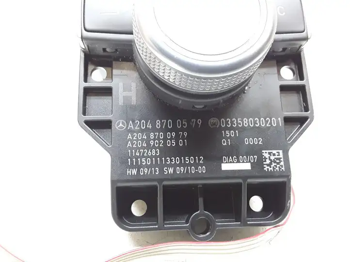 Mercedes-Benz C W204 (2007 - 2014) A2048700579 Мултифункционный включатель управления / ручка — фото 2
