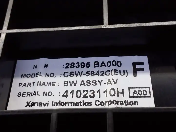 Nissan Primera (2001 - 2008) CSW5842C Включатель регулировки звука — фото 4