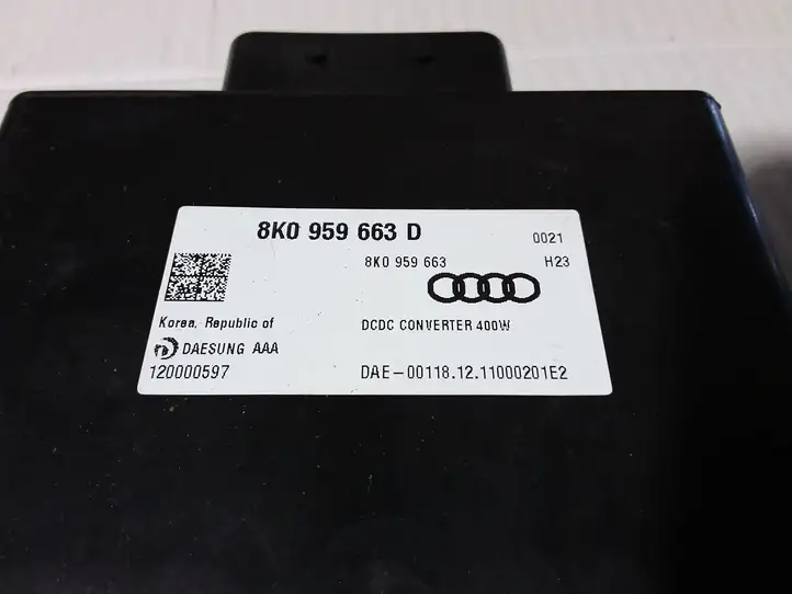 Audi A3/S3 8P (2008 - 2013) 8K0959663 Инвертор напряжения — фото 3
