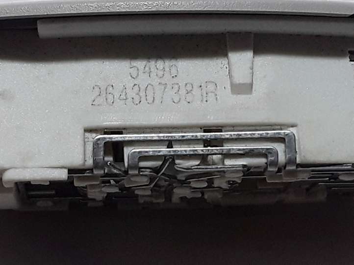 Renault Kadjar (2015 - 2018)  264307381R Другой фонарь салона