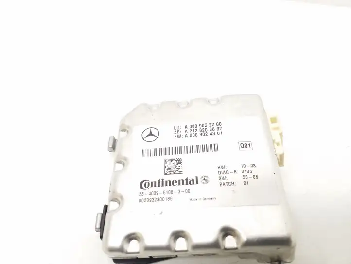 Mercedes-Benz E W212 (2009 - 2016) A0009052200 Камера в лобовом стекле — фото 2