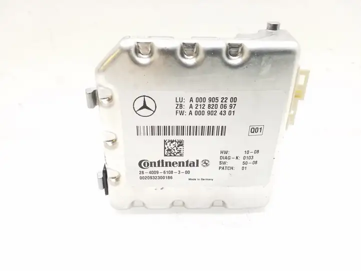 Mercedes-Benz E W212 (2009 - 2016) A0009052200 Камера в лобовом стекле — фото 4