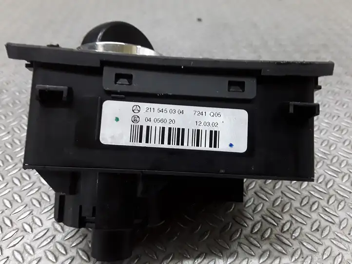 Mercedes-Benz E W211 (2002 - 2009) 2115450304 Включатель фонарей — фото 2