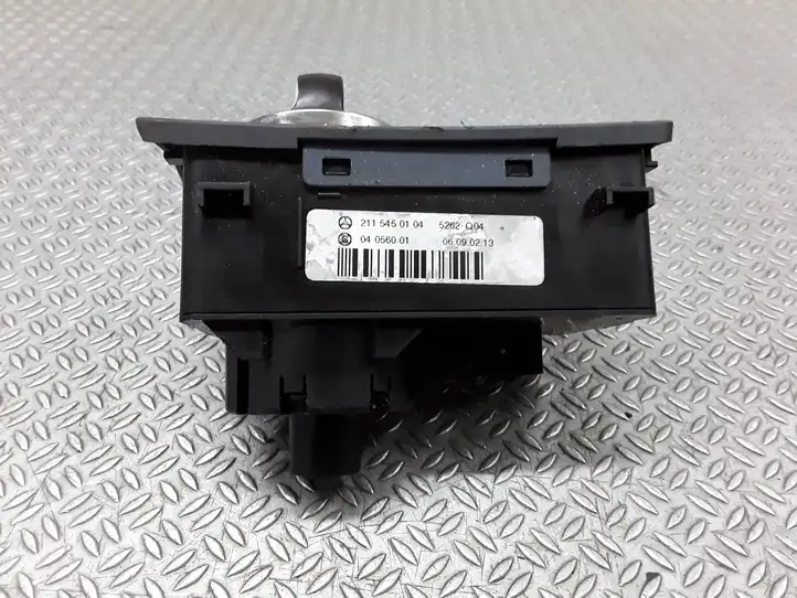 Mercedes-Benz E W211 (2002 - 2009) 2115450104 Включатель фонарей — фото 3