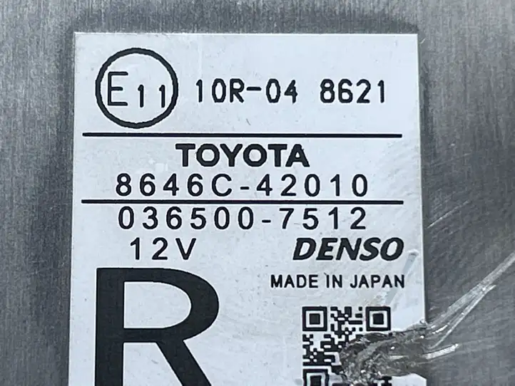 Toyota RAV 4 (XA40) (2012 - 2018) 8646C42010 Камера в лобовом стекле — фото 3