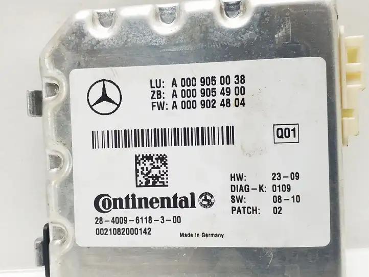 Mercedes-Benz E W212 (2009 - 2016) A0009050038 Камера в лобовом стекле — фото 7