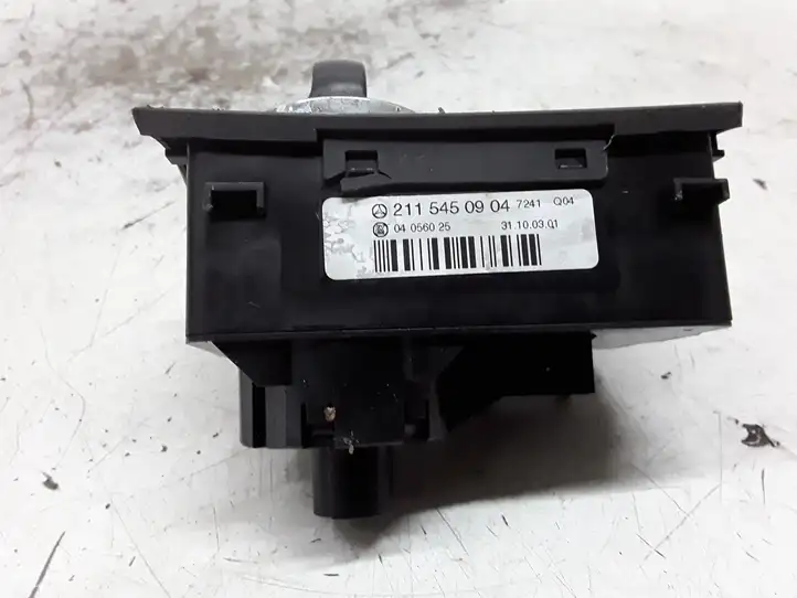 Mercedes-Benz E W211 (2002 - 2009) 2115450904 Включатель фонарей — фото 3