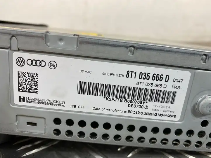 Audi A4 S4 B8 8K (2007 - 2011) 8T1035666D Магнитола / мультимедийная система — фото 6