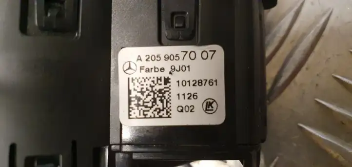 Mercedes-Benz GLC X253/C253 (2015 - ) A2059057007 Включатель фонарей — фото 4