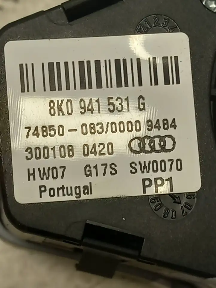 Audi A4 S4 B8 8K (2007 - 2011) 8K0941531G Включатель фонарей — фото 3