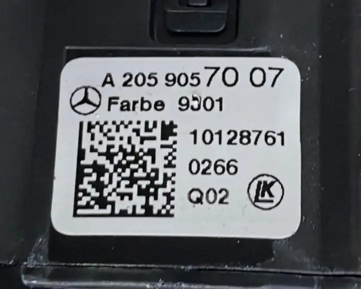 Mercedes-Benz C W205 (2014 - 2021) A2059057007 Включатель фонарей — фото 6