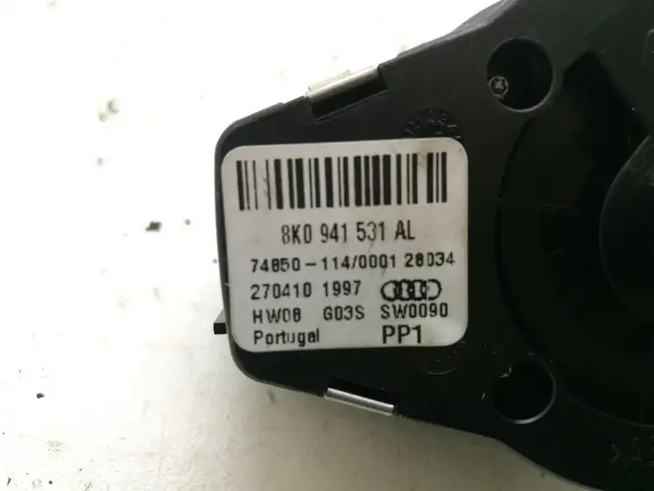 Audi A5 8T 8F (2007 - 2011) 8K0941531AL Включатель фонарей — фото 2