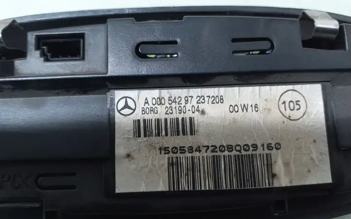 Mercedes-Benz S W220 (1998 - 2006) A0005429723 Экран парктроника PDC — фото 4