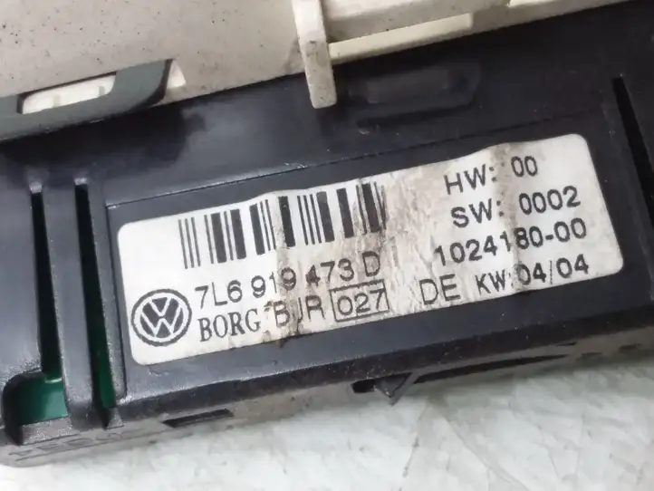 Volkswagen Touareg I (2002 - 2010) 7L6919473D Экран парктроника PDC — фото 3
