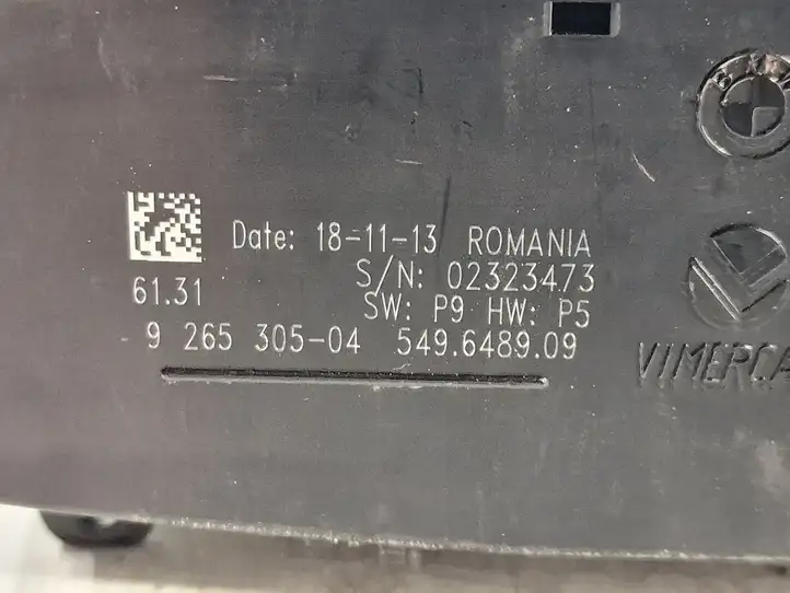 BMW 3 F30 F35 F31 (2012 - 2018) 926530504 Включатель фонарей — фото 3