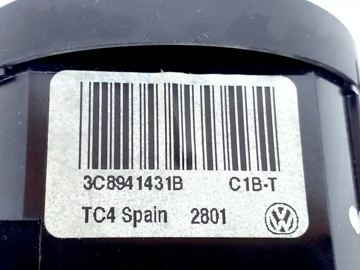 Volkswagen Sharan (2010 - 2015) 3C8941431B Включатель фонарей — фото 4