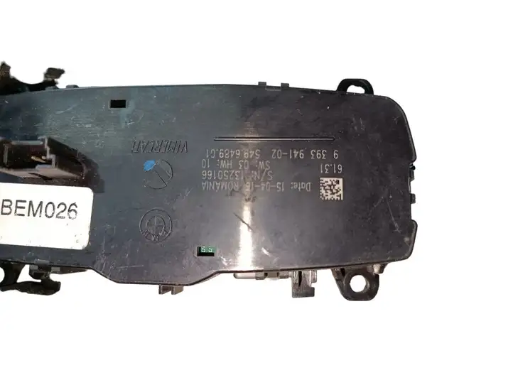 BMW 3 F30 F35 F31 (2012 - 2018) 9393941 Включатель фонарей — фото 3
