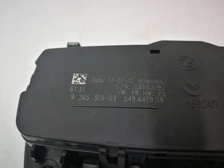 BMW 1 F20 F21 (2011 - 2019) 926530503 Включатель фонарей — фото 4