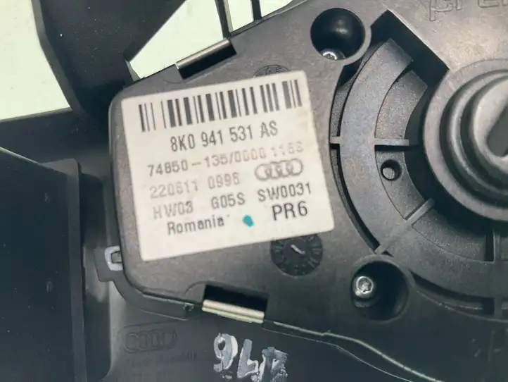 Audi A4 S4 B8 8K (2007 - 2011) 8K0941531AS Включатель фонарей — фото 4