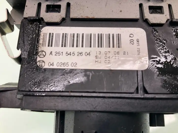 Mercedes-Benz R W251 (2005 - 2013) A2515452604 Включатель фонарей — фото 3