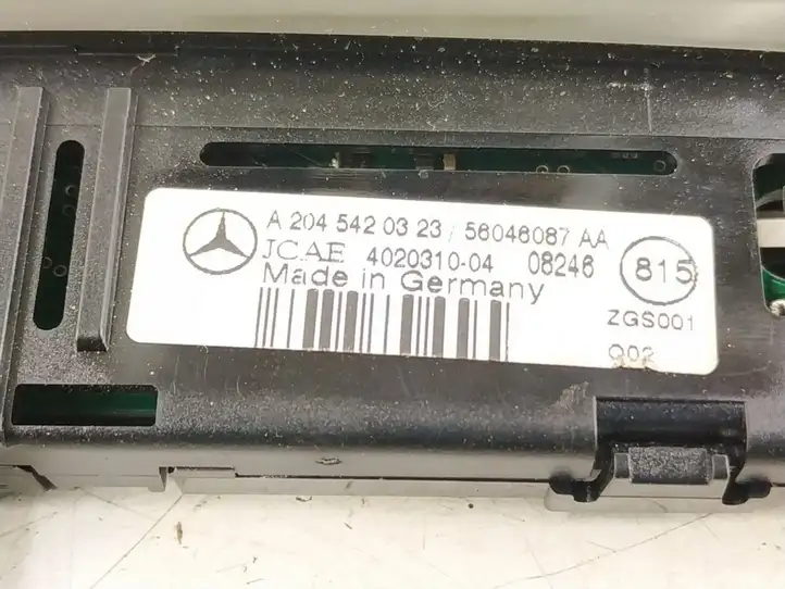 Mercedes-Benz C W204 (2007 - 2014) Экран парктроника PDC — фото 3