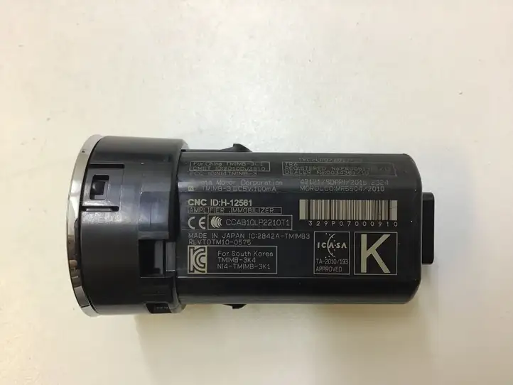 Toyota RAV 4 (XA50) (2018 - ) 2010DJ2910 Включатель зажигания и стартера — фото 3