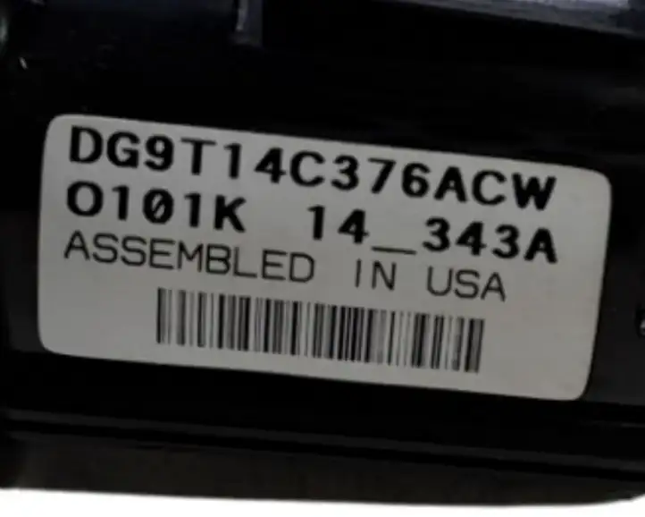 Ford Mondeo MK V (2014 - ) DG9T14C376ACW Включатель зажигания и стартера — фото 5
