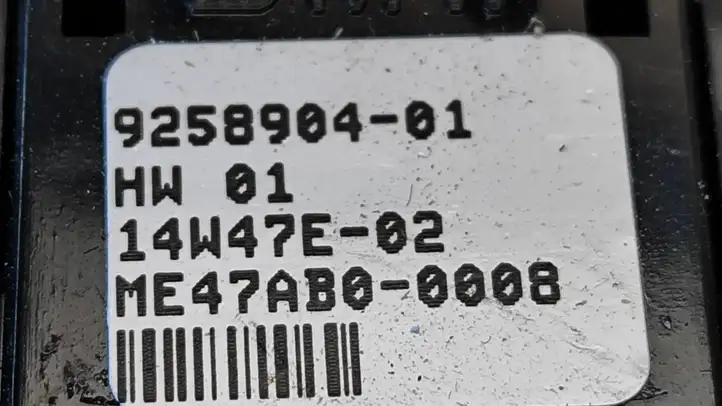 BMW 7 F01 (2008 - 2016) 9258904 Блок кнопок стеклоподъемников — фото 3