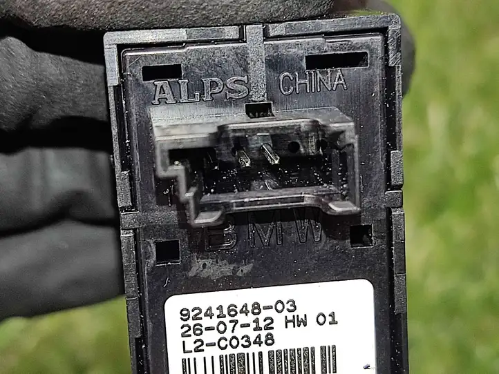 BMW 3 F30 F35 F31 (2012 - 2018) 9241648 Блок кнопок стеклоподъемников — фото 2