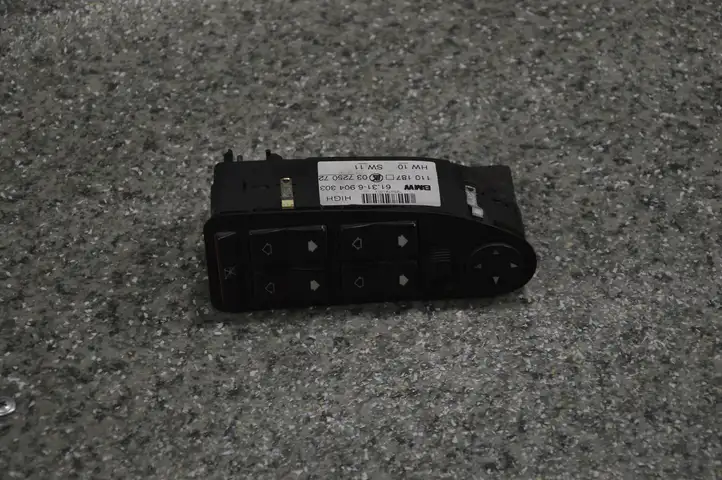BMW 7 E38 (1993 - 2001) 61316904303 Кнопка стеклоподъемников — фото 1