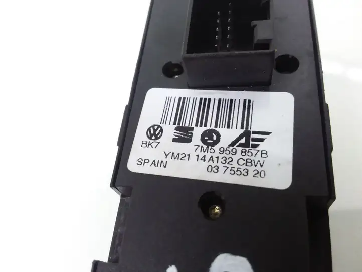 Ford Galaxy (2000 - 2006) 7M5959857B Кнопка стеклоподъемников — фото 3
