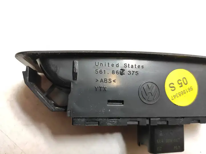 Volkswagen PASSAT B7 USA (2012 - 2016) 561867375 Блок кнопок стеклоподъемников — фото 2