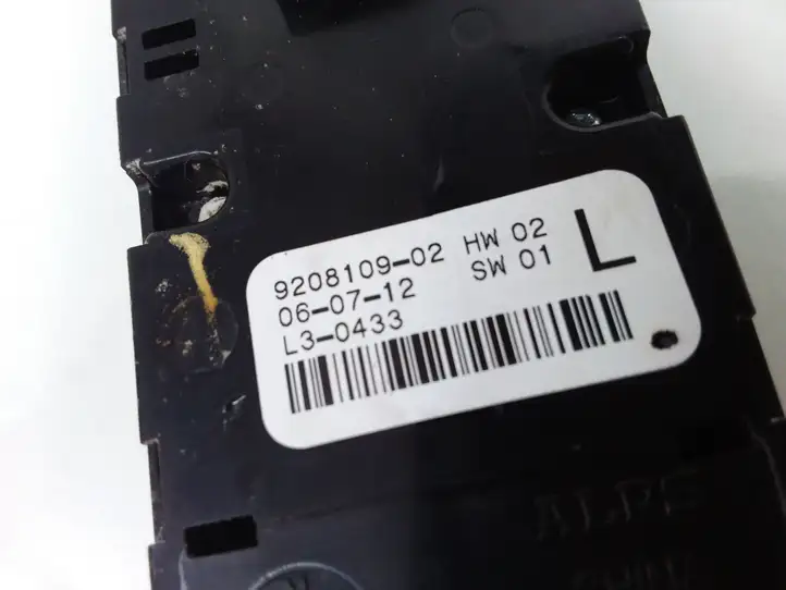 BMW 3 F30 F35 F31 (2012 - 2018) 9208109 Блок кнопок стеклоподъемников — фото 5