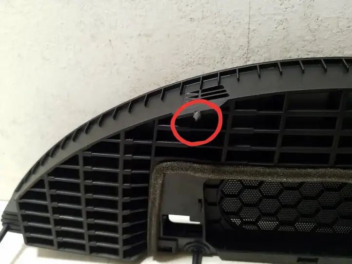 Audi TT TTS Mk2 (2010 - 2014) 8J0857367 Рамка центрального динамика — фото 3