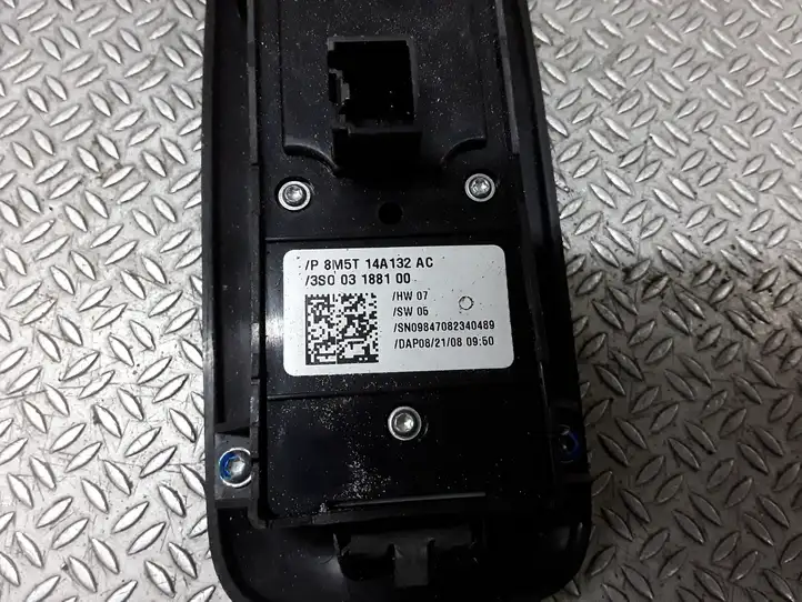 Ford C-MAX I (2007 - 2010) 8M5T14A132AC Кнопка стеклоподъемников — фото 2