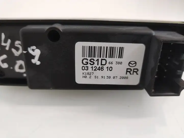 Mazda 6 (2009 - 2012) GS1D66380 Кнопка стеклоподъемников — фото 4