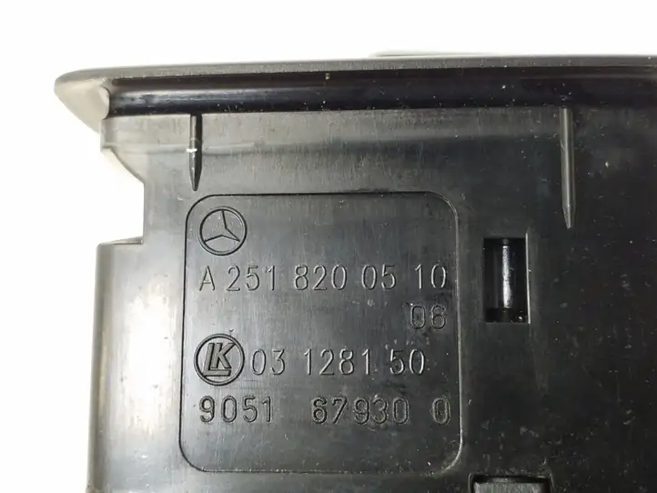 Mercedes-Benz GL X164 (2006 - 2012) A2518200510 Блок кнопок стеклоподъемников — фото 4