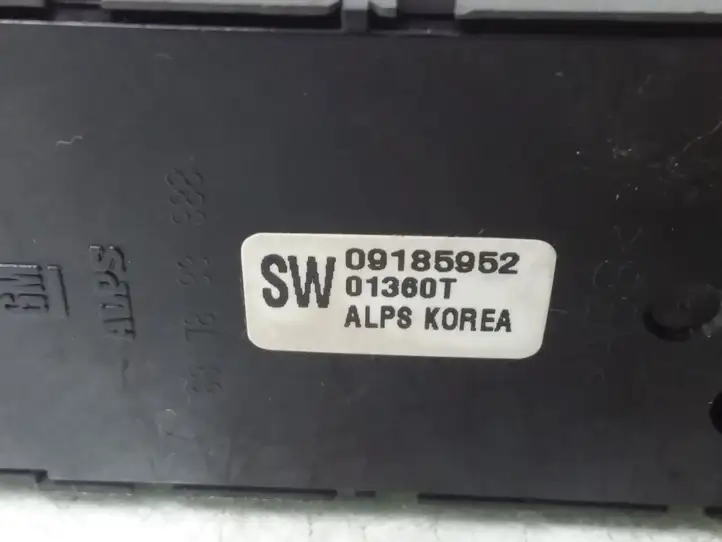 Opel Vectra C (2002 - 2005) 09185952 Блок кнопок стеклоподъемников — фото 3