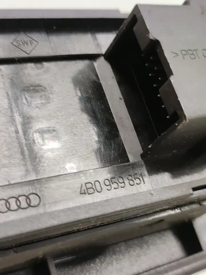Audi A6 S6 C5 4B (2001 - 2004) 4B0959851 Кнопка стеклоподъемников — фото 4