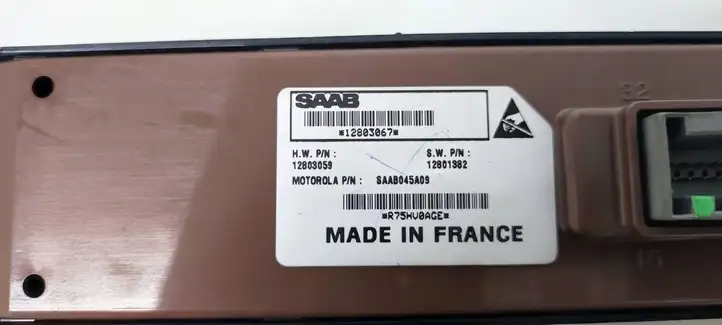 Saab 9-3 Ver2 (2003 - 2007) 12801382 Кнопка стеклоподъемников — фото 6