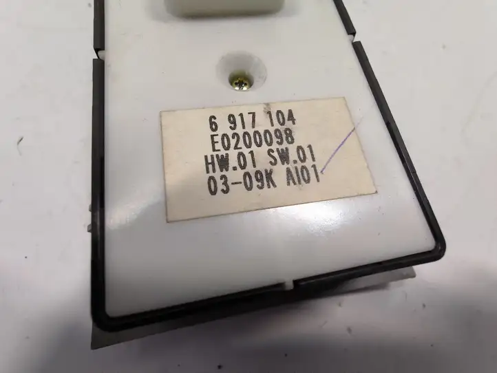 BMW 7 E65 E66 (2001 - 2008) 6917104 Кнопка стеклоподъемников — фото 3