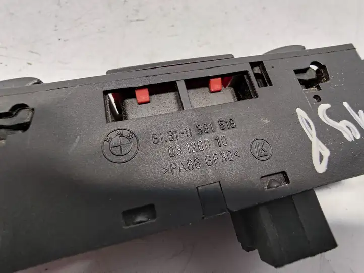 BMW 3 E46 (1998 - 2005) 61318381518 Кнопка стеклоподъемников — фото 3