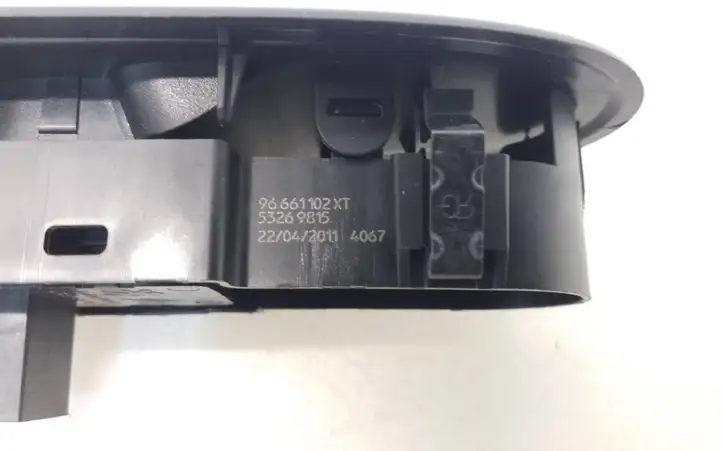 Peugeot 508 (2010 - 2014) 96661102XT Блок кнопок стеклоподъемников — фото 5
