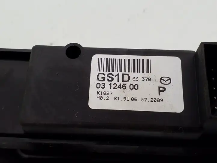 Mazda 6 (2009 - 2012) GS1D66370 Кнопка стеклоподъемников — фото 5