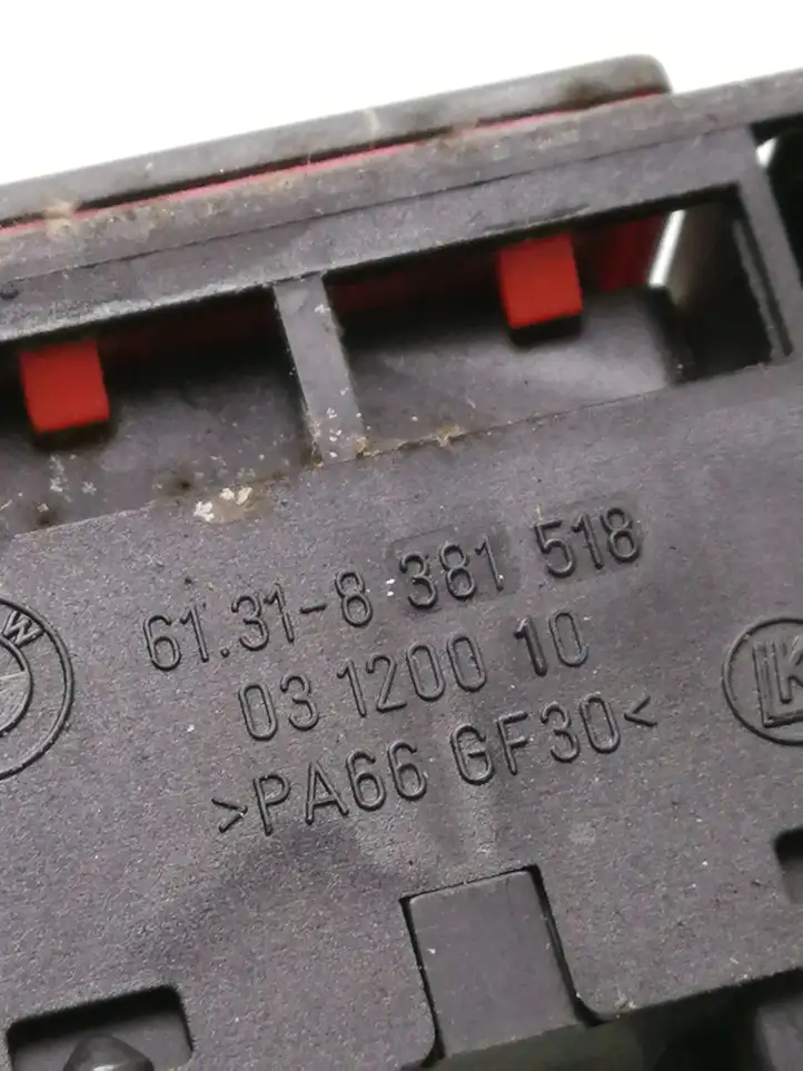 BMW 3 E46 (1998 - 2005) 8381518 Кнопка стеклоподъемников — фото 4