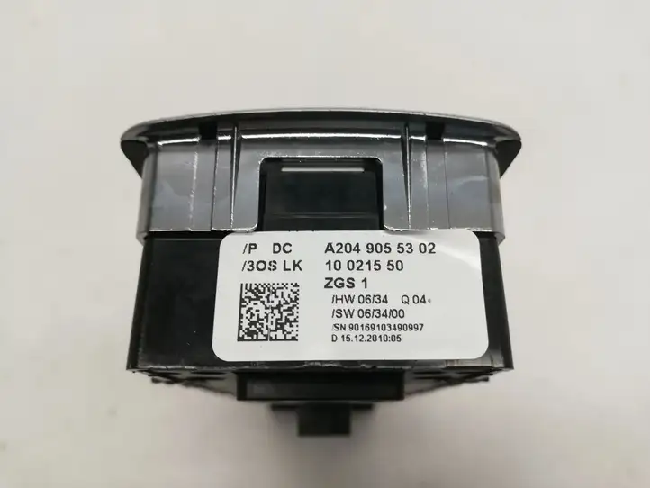 Mercedes-Benz C W204 (2007 - 2014) A2049055302 Блок кнопок стеклоподъемников — фото 3